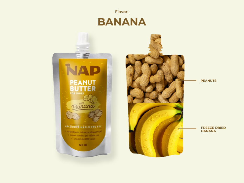 Mantequilla de Cacahuete y Plátano – 120 ml