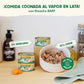 Lata Filosofía BARF de Cerdo con verduras frescas cocinado al vapor para Gatos 120 g
