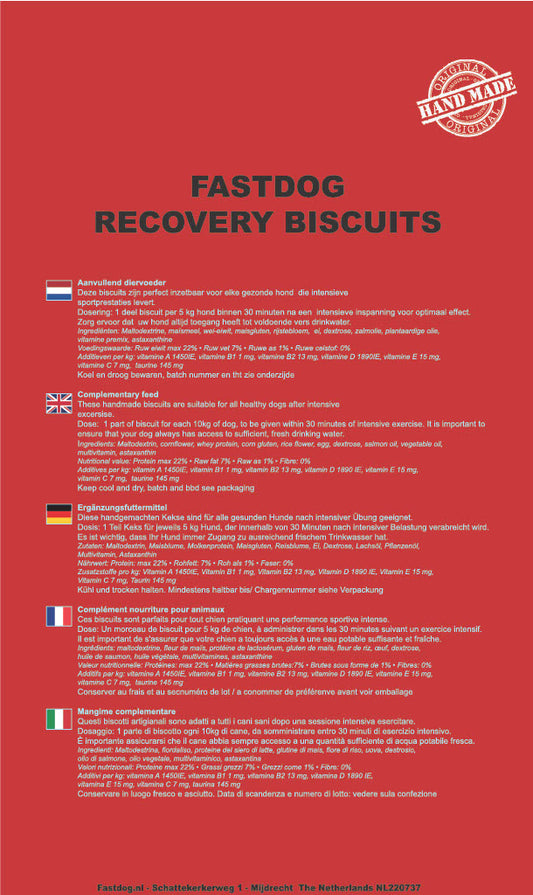 Recovery Biscuits 500 g